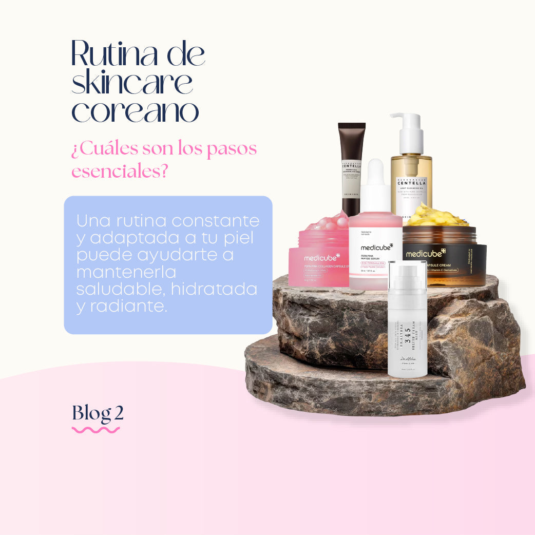 2. Rutina de skincare coreano: ¿cuáles son los pasos esenciales?