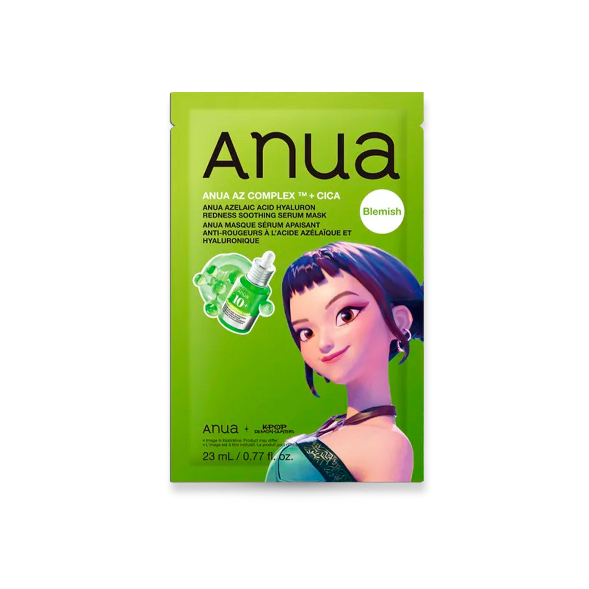 ANUA - Kpop Demon Hunters Azelaic Acid Hyaluron Redness Shooting Serum Mask