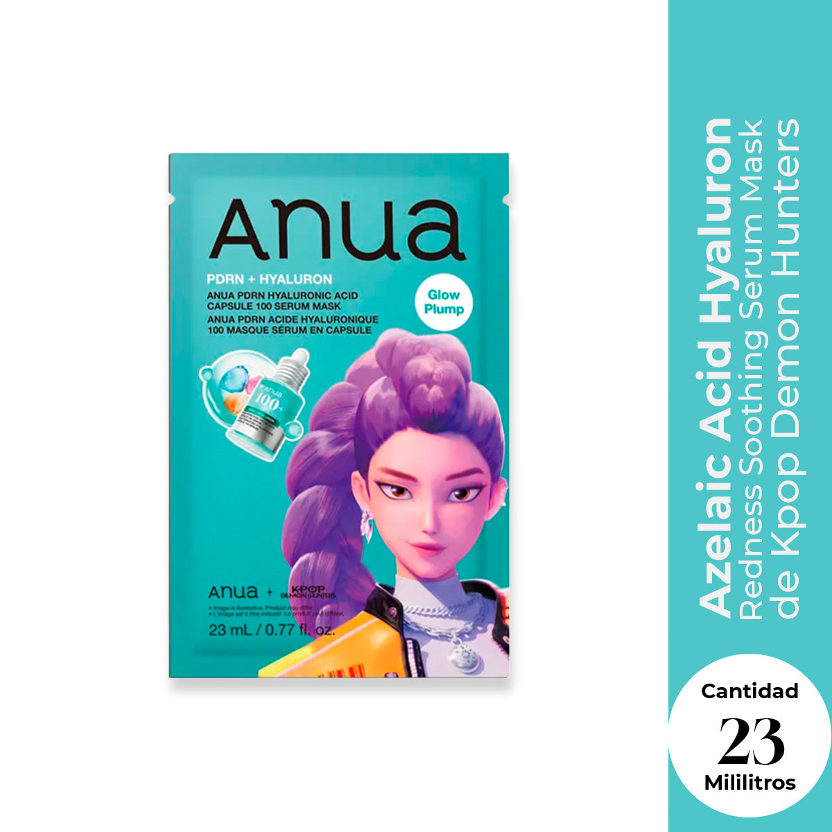 ANUA - Kpop Demon Hunters PDRN Hyaluronic Acid Capsule 100 Serum Mask