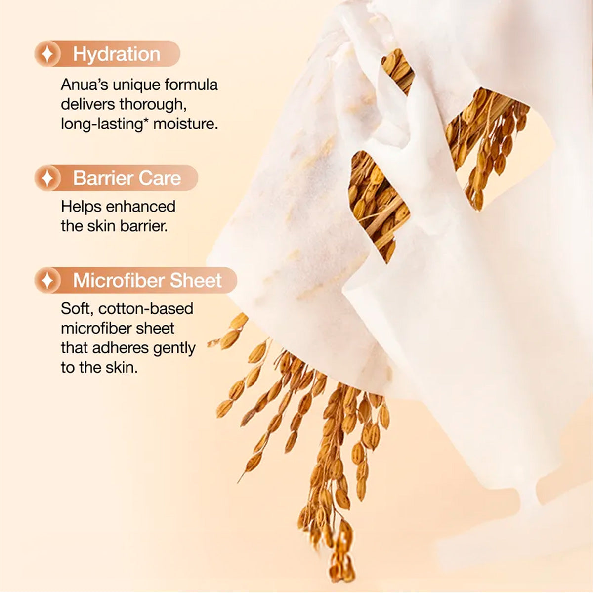 ANUA - Rice Intensive Moisturizing Milk Mask de Kpop Demon Hunters