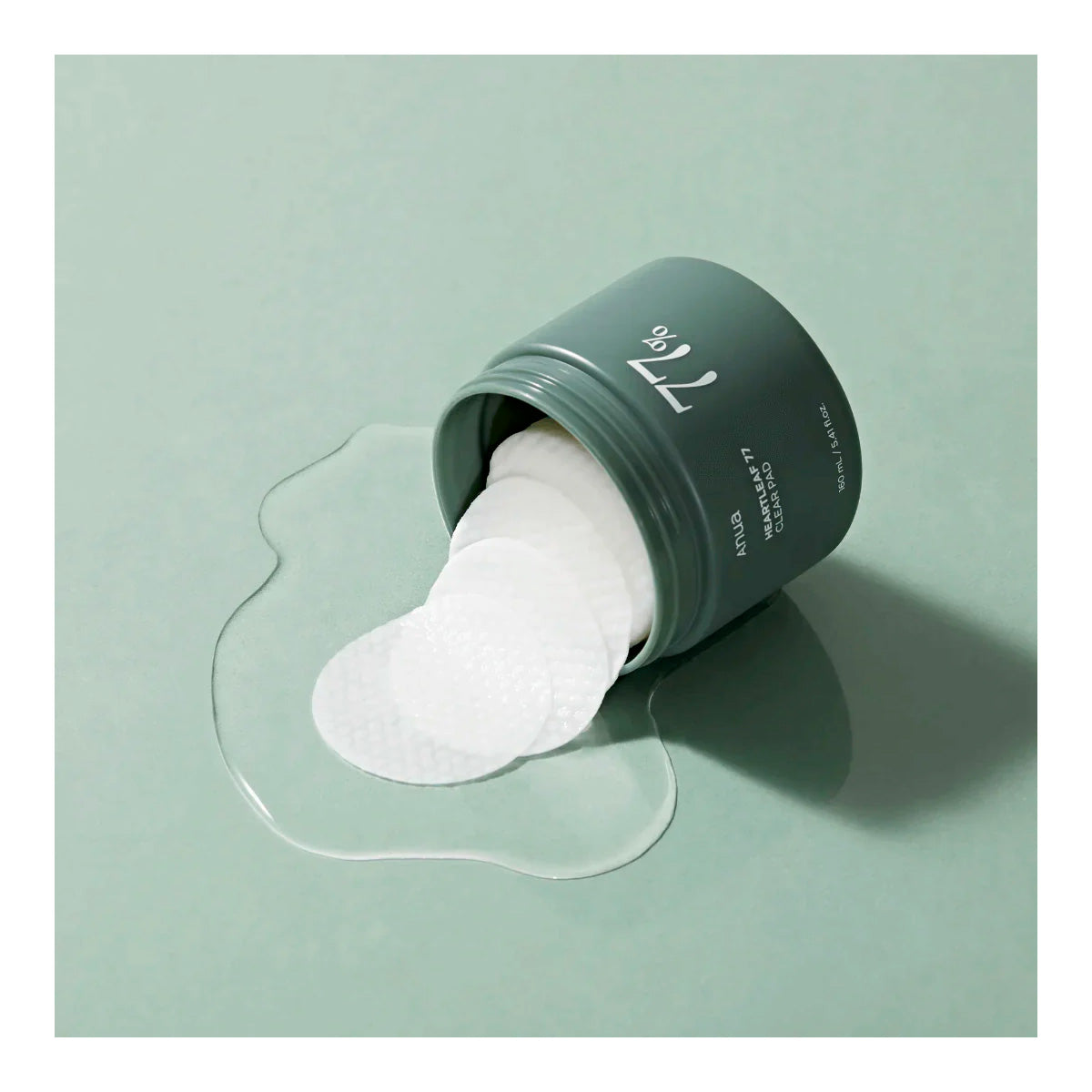 ANUA - HEARTLEAF 77% CLEAR PAD 160ML