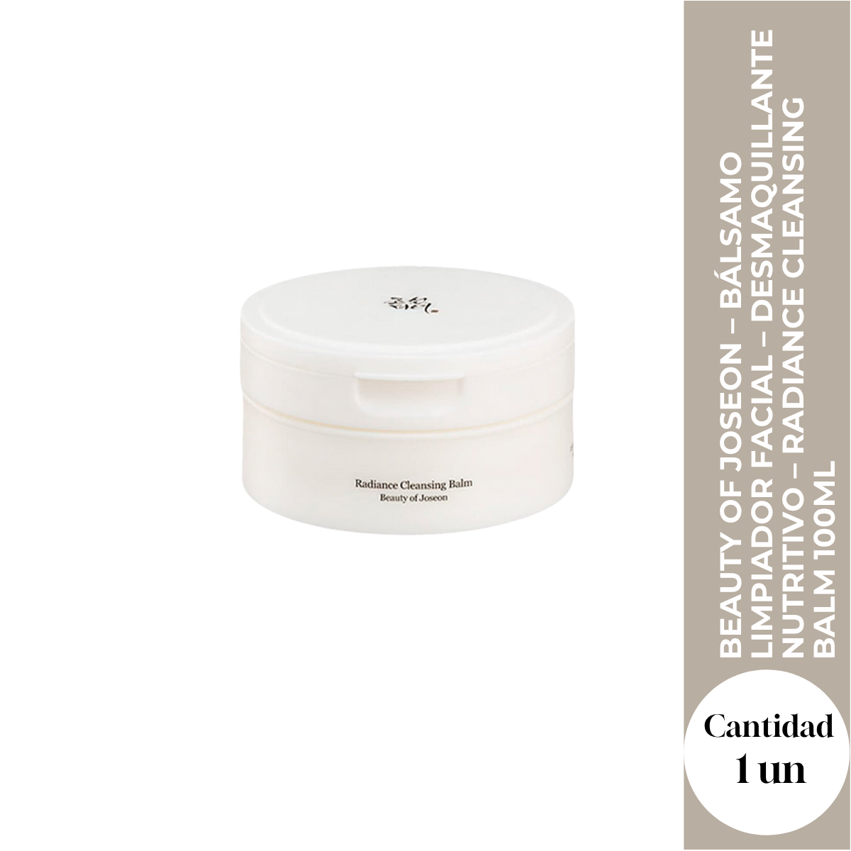 Beauty of Joseon – Bálsamo Limpiador Facial – Desmaquillante Nutritivo – Radiance Cleansing Balm 100ml