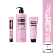 Combo MEDICUBE Rosemary PDRN: Serum 20ml + Shampoo 400ml + Acondicionador