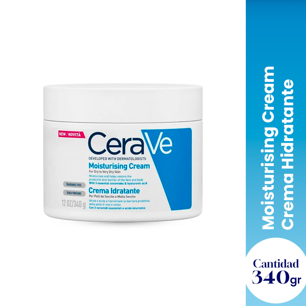 Crema Hidratante 340gr - CeraVe