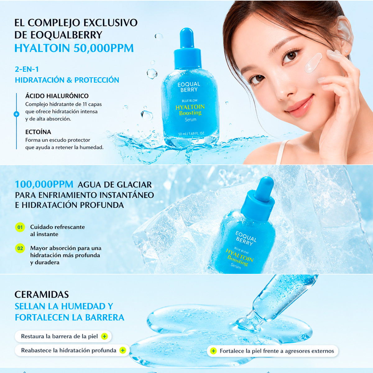 EQQUALBERRY Hyaltoin Flooding Serum 30Ml