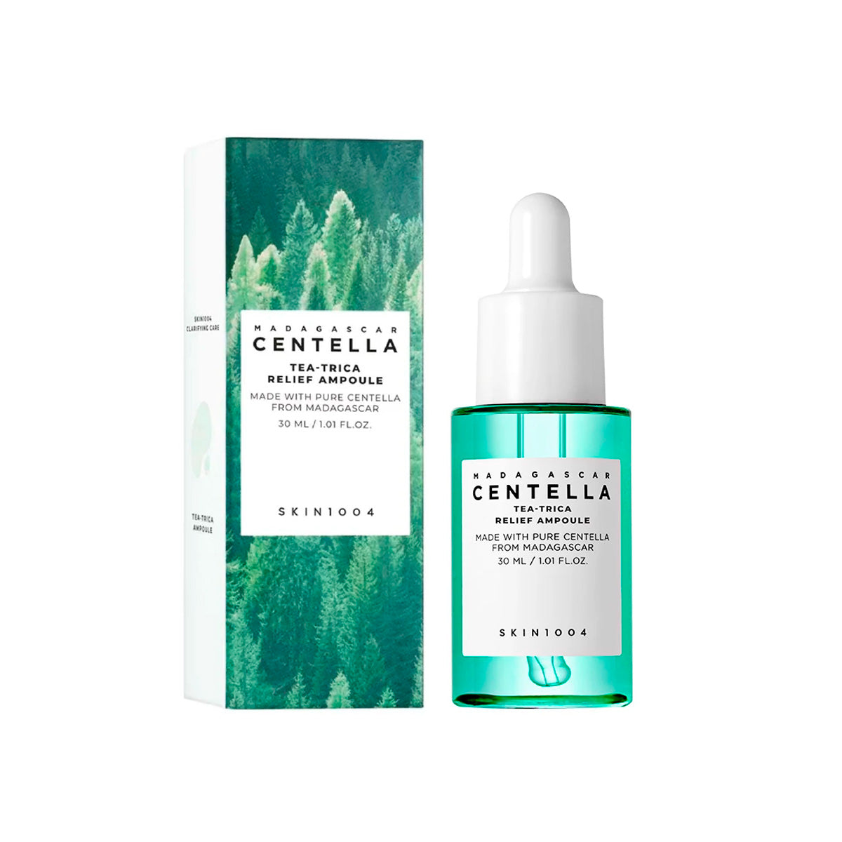 Madagascar Centella Tea Trica Relief Ampoule 30ml - Skin1004