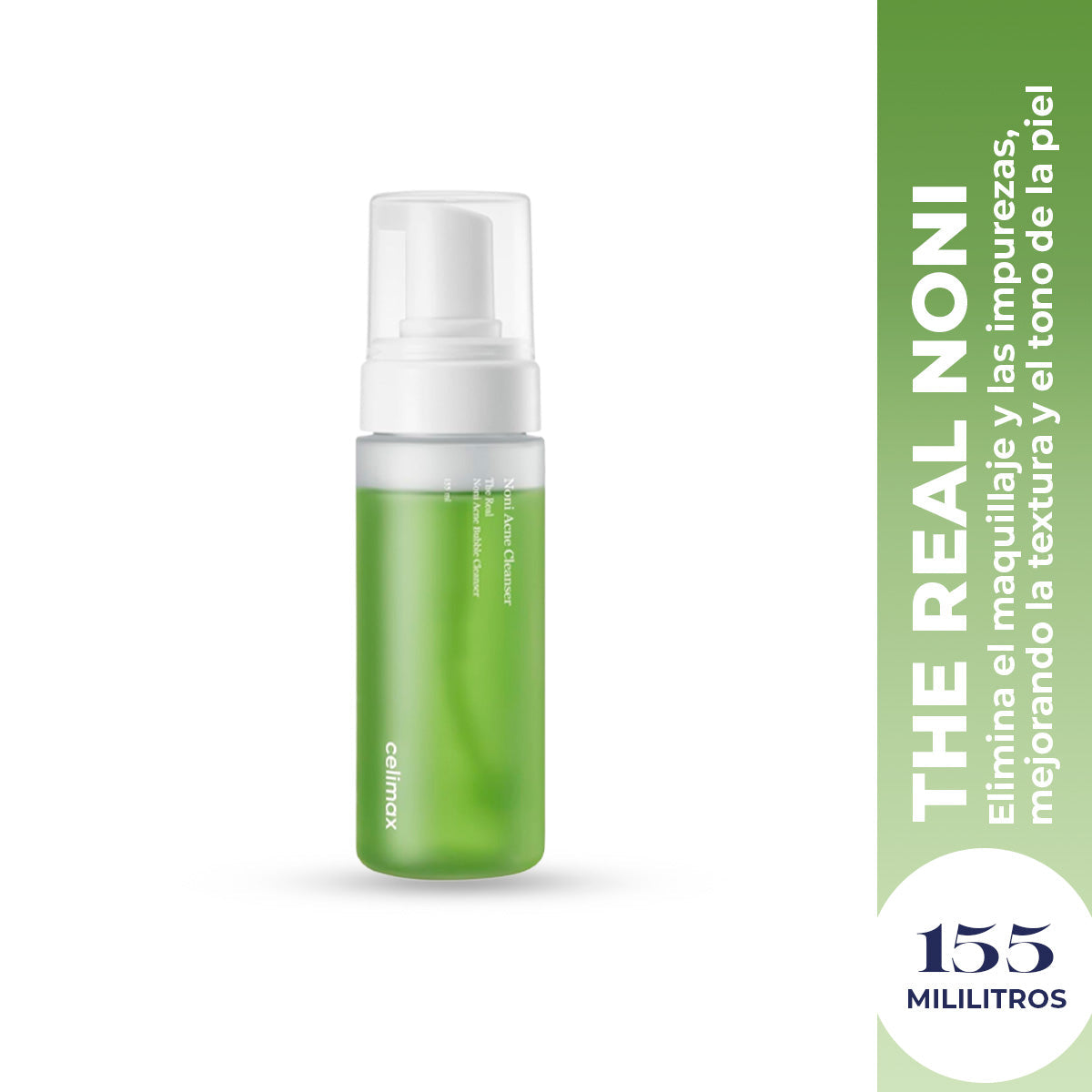 CELIMAX The Real Noni Acne Bubble Cleanser 155ml