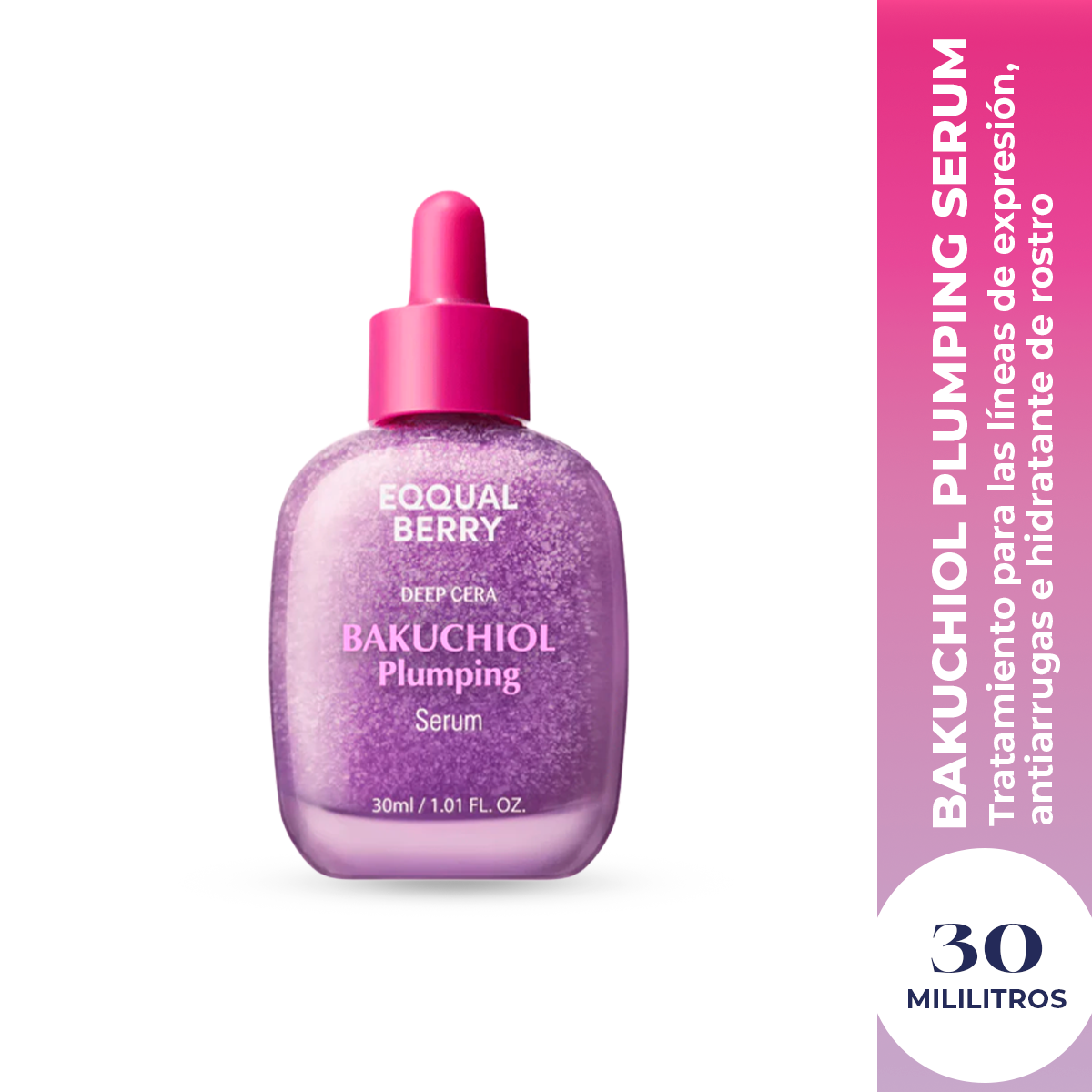 Bakuchiol Plumping Serum 30ml - Eqqualberry