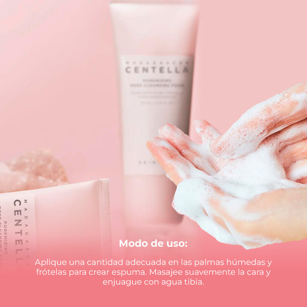 SKIN1004 Limpiador Profundo – Centella Poremizing Deep Cleansing Foam 125Ml