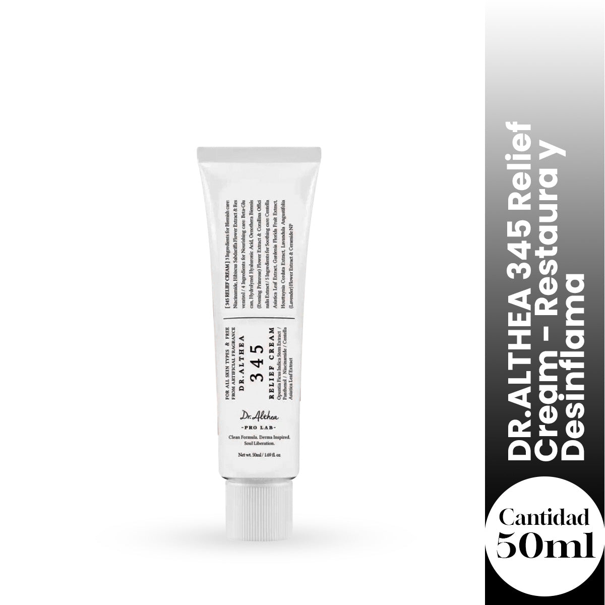 Dr. Althea 345 Relief Cream 50ml- Crema Facial Calmante y Reparadora