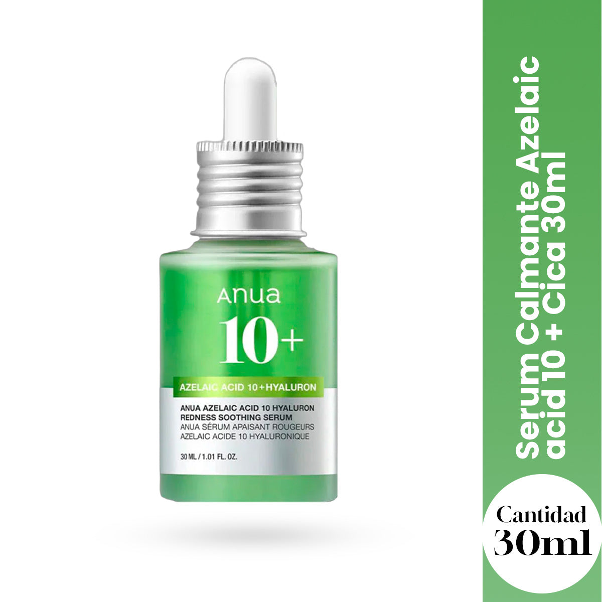 ANUA - Azelaic Acid 10% + Cica Serum 30ml