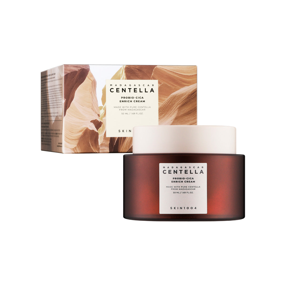 SKIN1004 Crema Facial Nutritiva Y Reparadora – Madagascar Centella Probio-Cica Enrich Cream – 50Ml