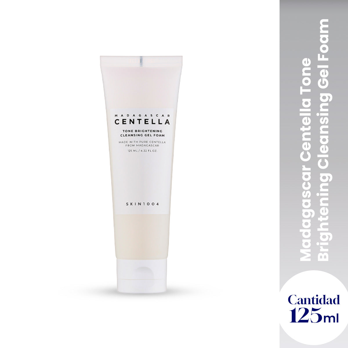 SKIN1004 Limpiador Facial Iluminador – Madagascar Centella Tone Brightening Cleansing Gel Foam – 125Ml