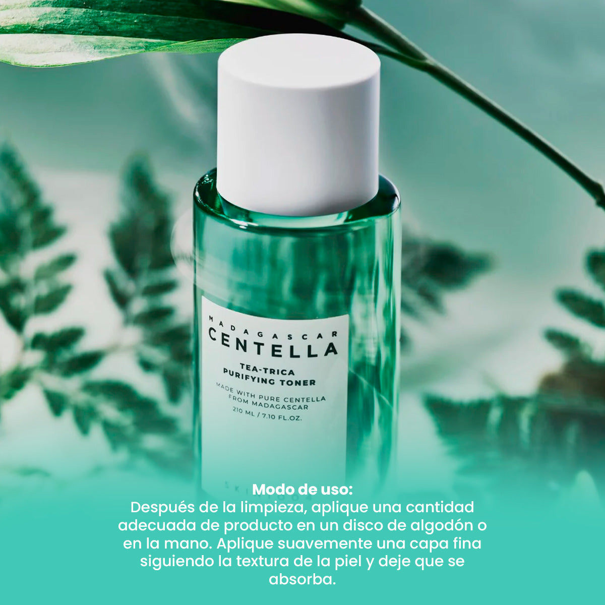 SKIN1004 Tónico Facial Purificante – Madagascar Centella Tea-Trica Purifying Toner – 210Ml