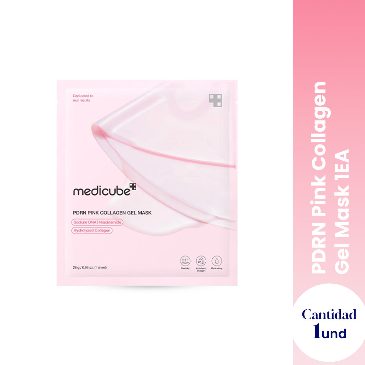 MEDICUBE - PDRN Pink Collagen Gel Mask 1EA