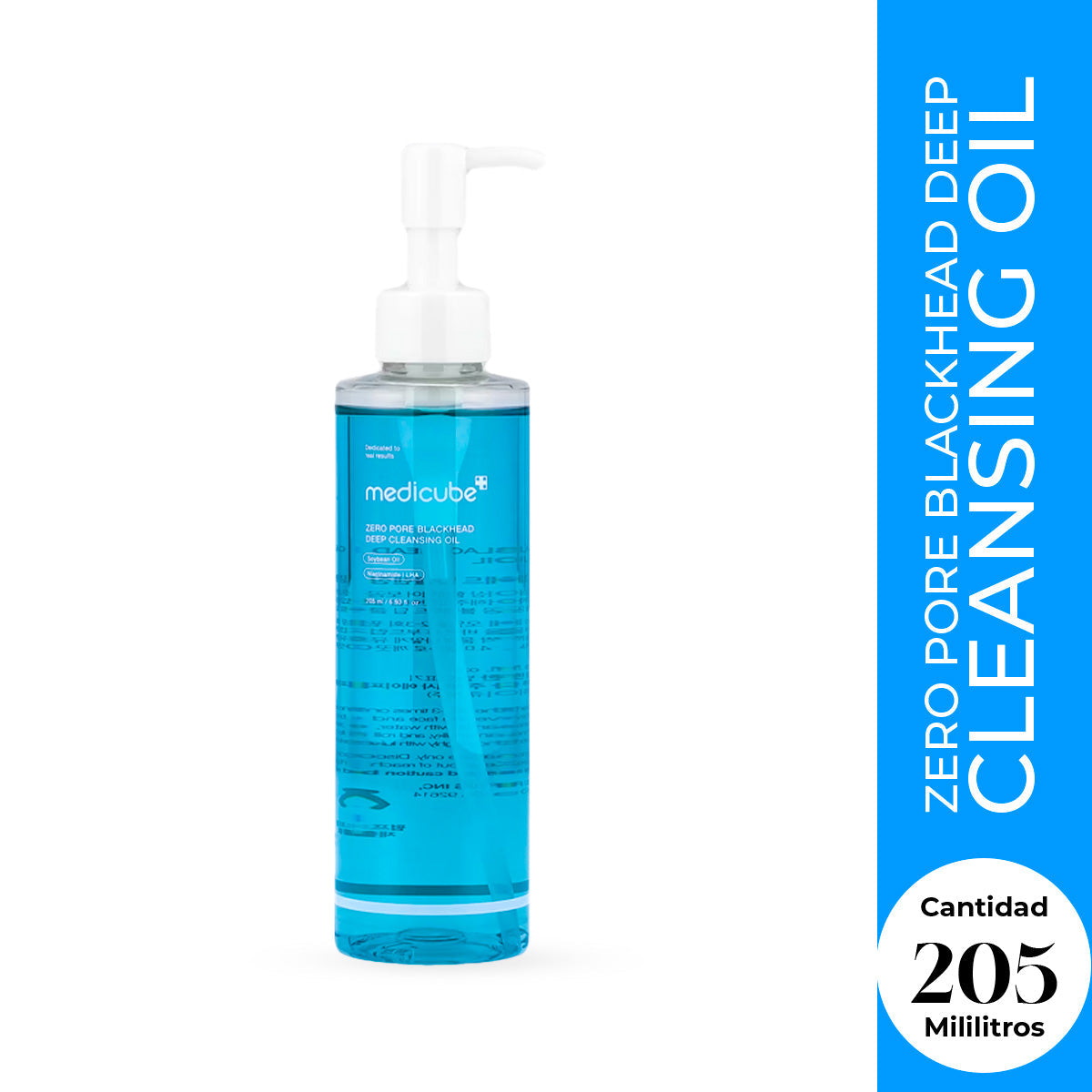 MEDICUBE Zero Pore Blackhead Deep Cleansing Oil 205ml