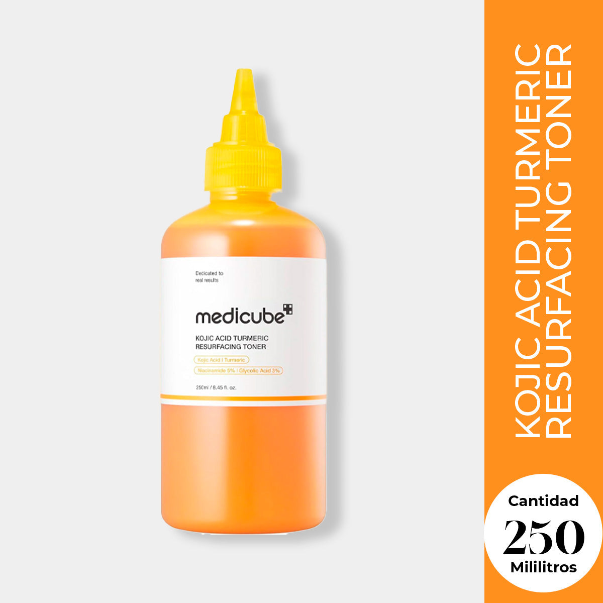 Medicube Kojic Acid Turmeric Resurfacing Toner 250ml