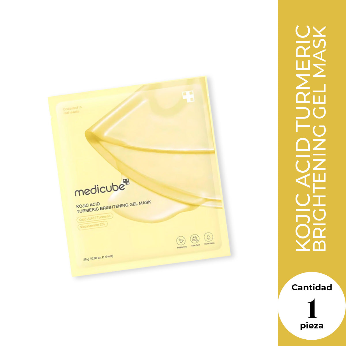 Medicube - Kojic Acid Turmeric Brightening Gel Mask