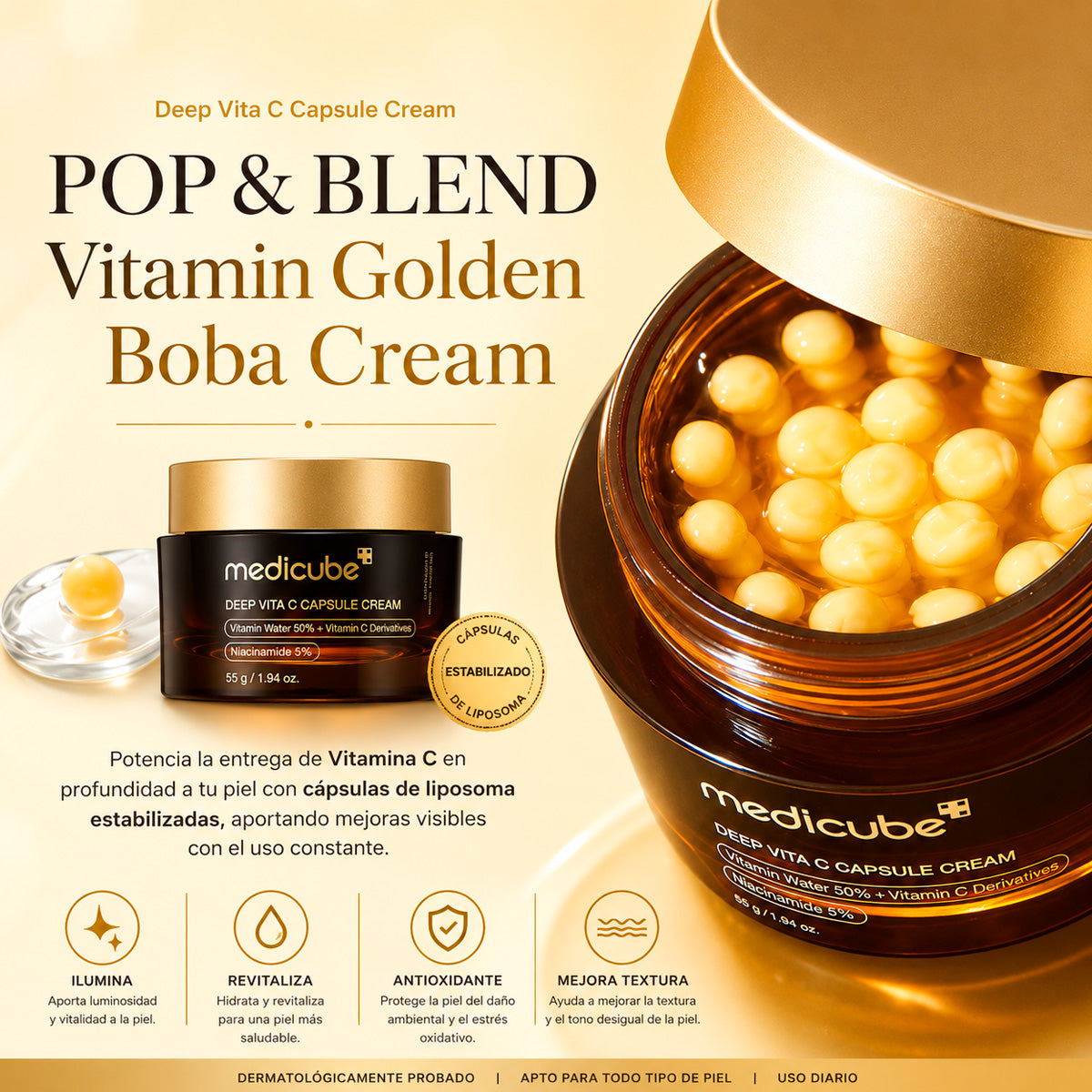 MEDICUBE Deep Vita C Capsule Cream 55g