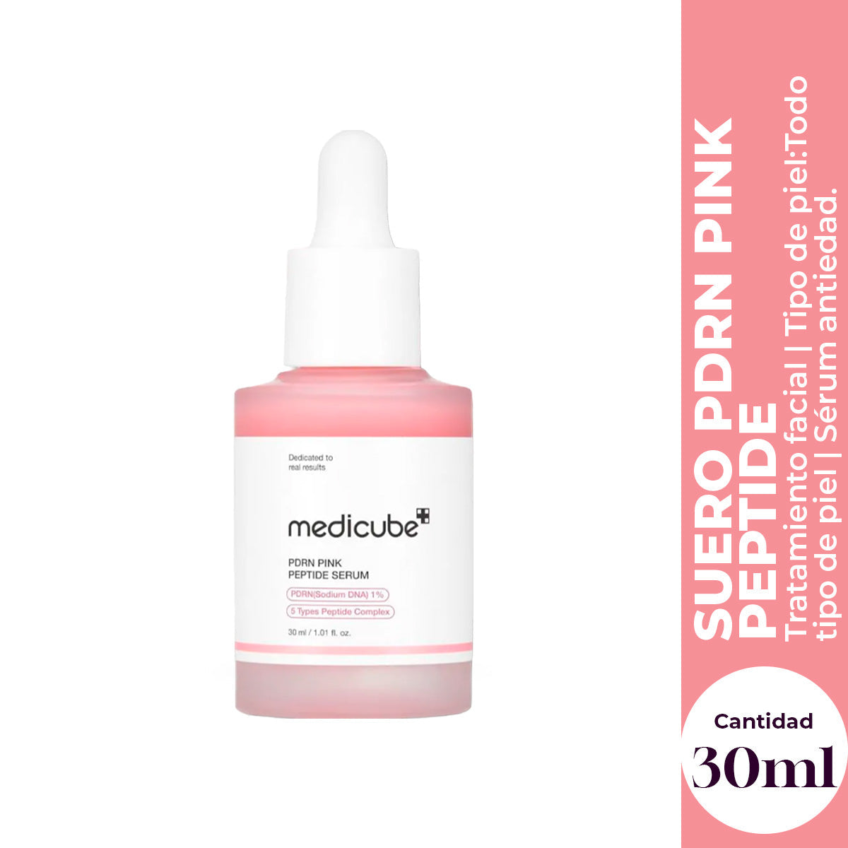 MEDICUBE PDRN Pink Peptide Serum 30ml Antiedad