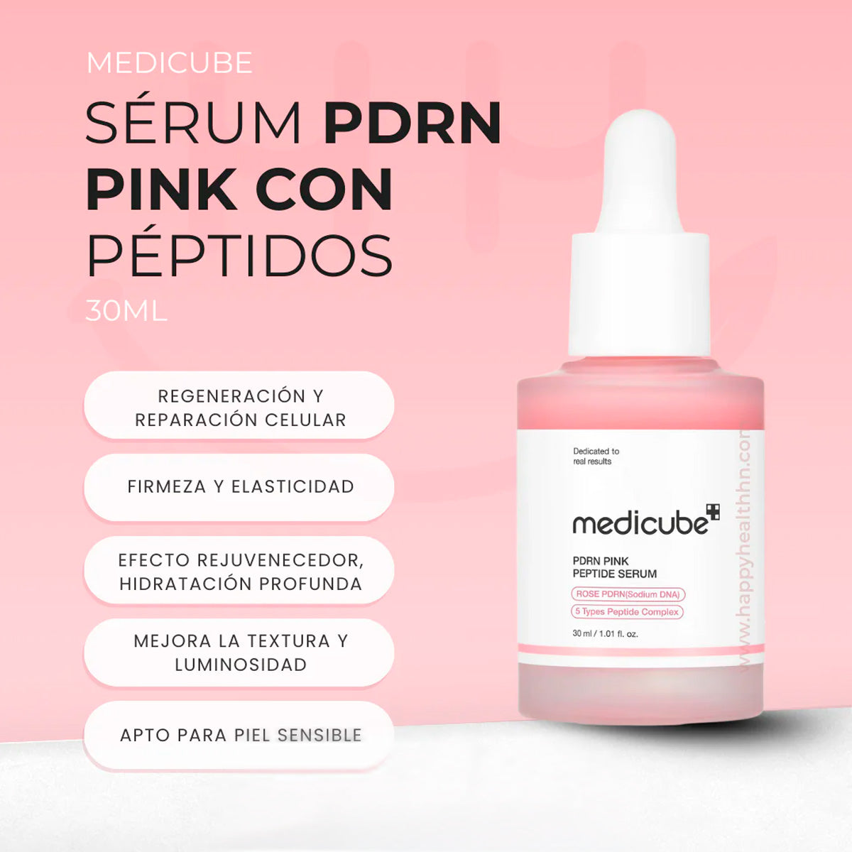 MEDICUBE PDRN Pink Peptide Serum 30ml Antiedad