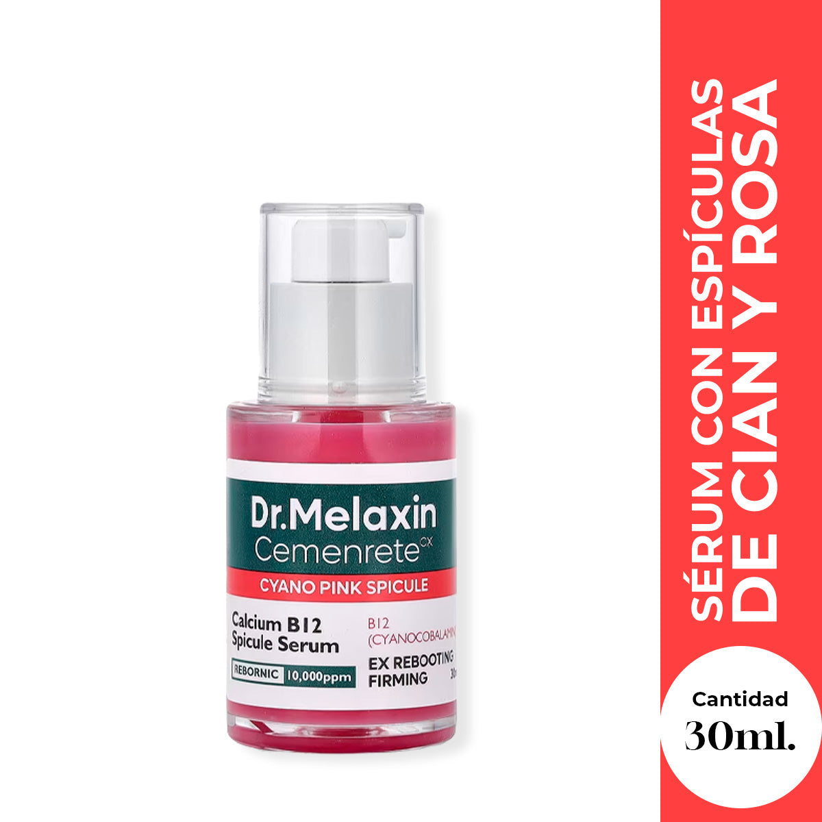 CYANO PINK SPICULE SERUM 30ML - DR.MELAXIN