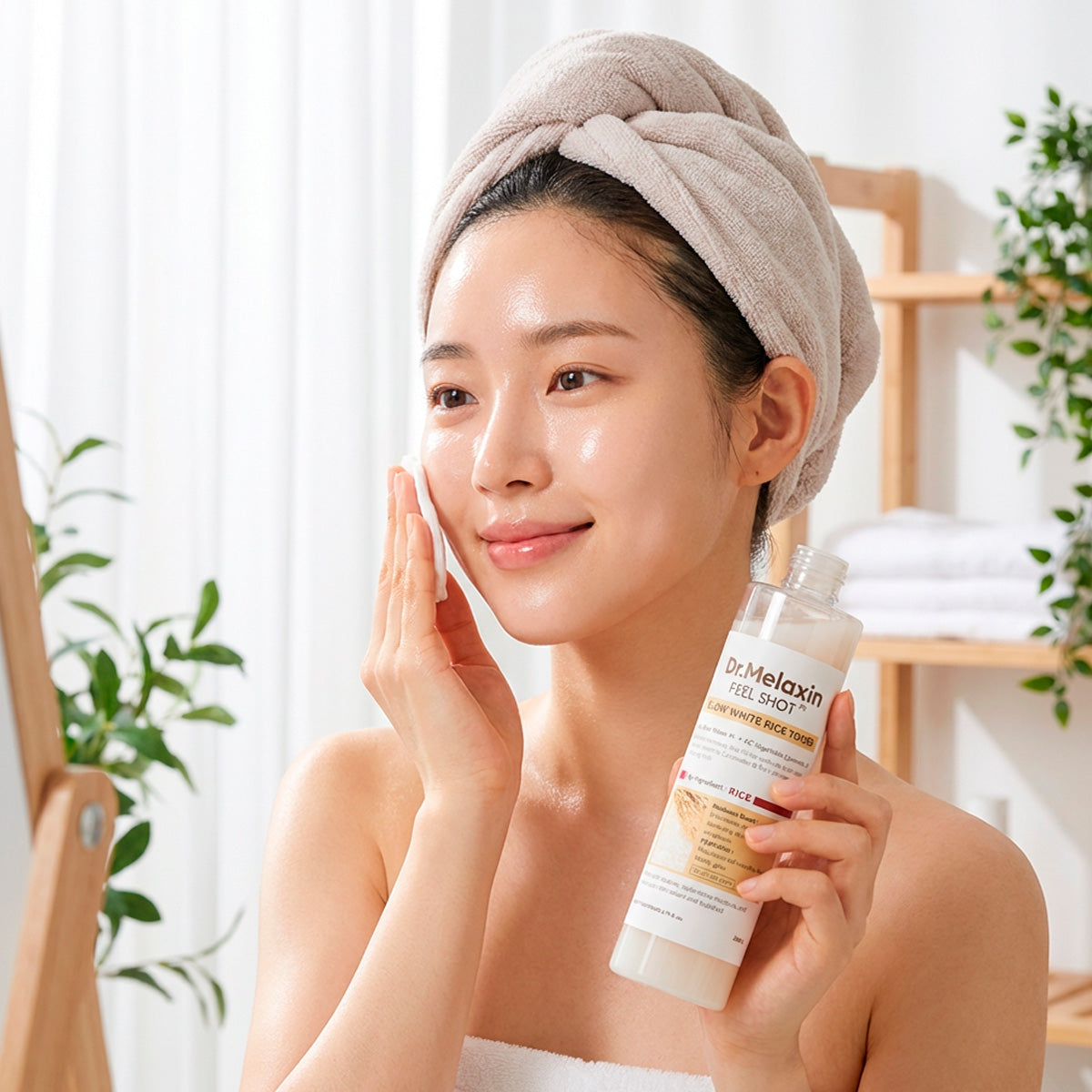 DR. MELAXIN Tónico Peel Shot Glow White Rice Toner 200Ml