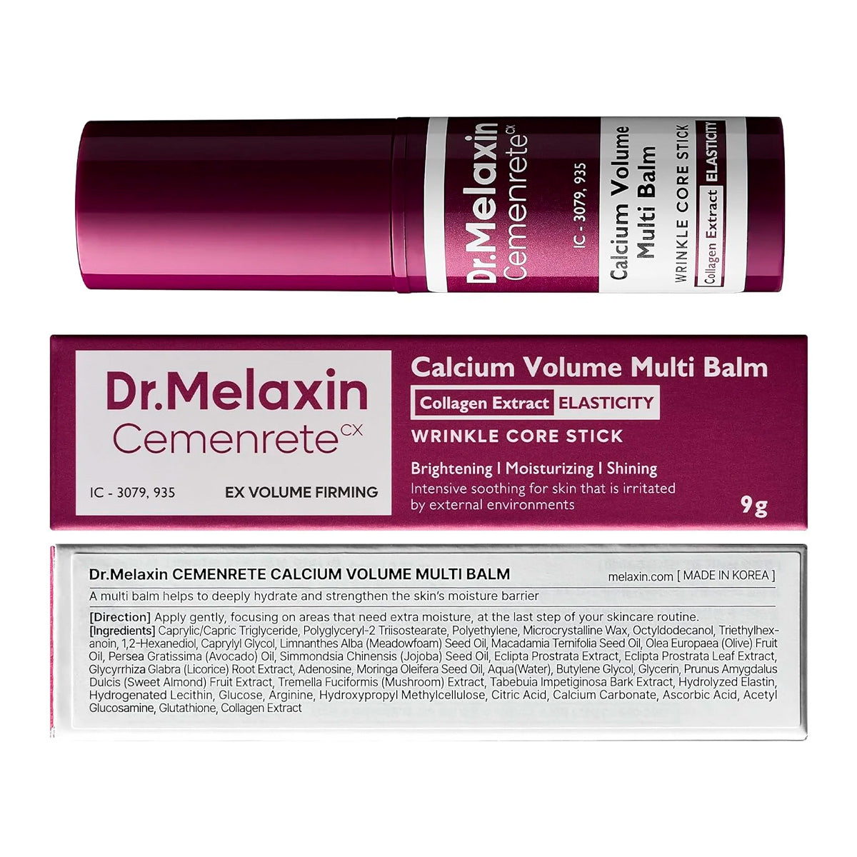 DR. MELAXIN - Contorno de Ojos Cemenrete Calcium Volume Multi Balm 9gr