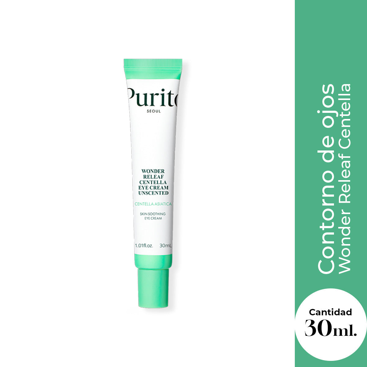 PURITO Wonder Releaf Centella Eye Cream Unscented 30Ml