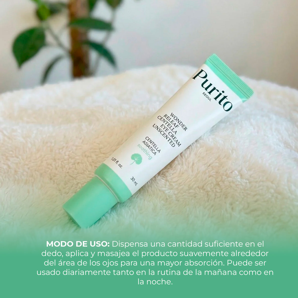 PURITO Wonder Releaf Centella Eye Cream Unscented 30Ml