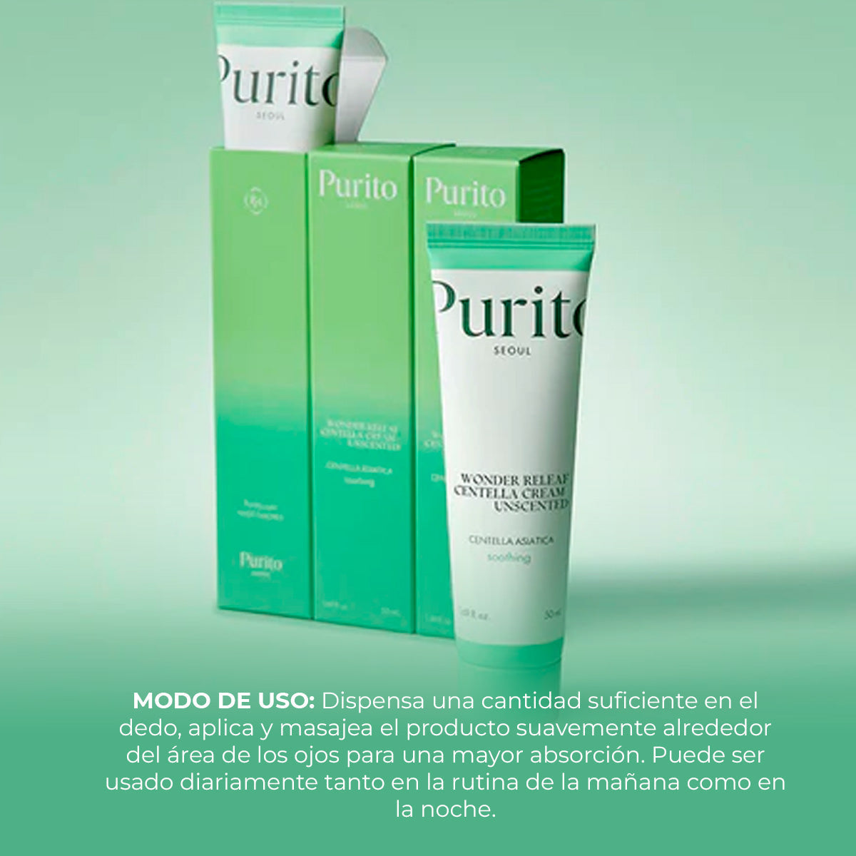 PURITO Wonder Releaf Centella Cream Unscented 50Ml