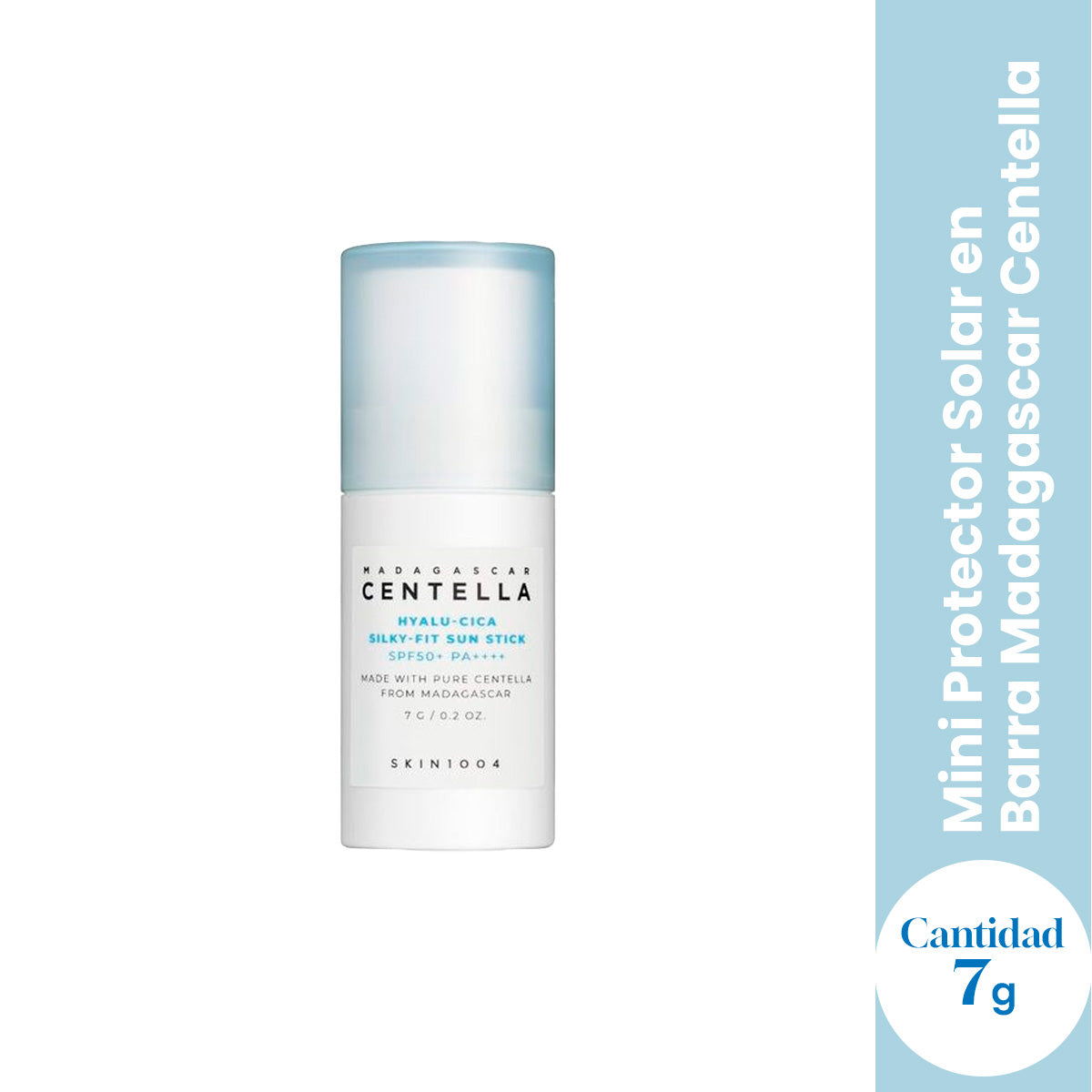 SKIN1004 Mini Barra Madagascar Centella Hyalu-Cica Silky-Fit Sun Stick 7G