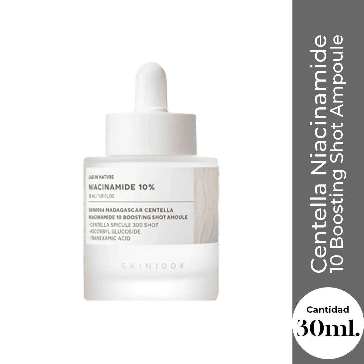 Madagascar Centella Niacinamide 10 Boosting Shot Ampoule 30ml - SKIN1004