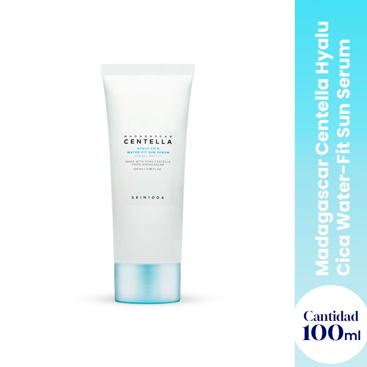 Madagascar Centella Hyalu-Cica Water-Fit Sun  Serum 100ml - skin1004