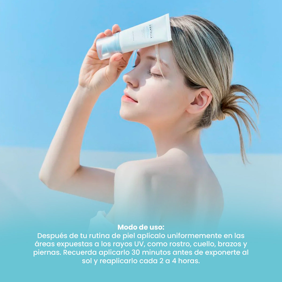 SKIN1004 Madagascar Centella Hyalu-Cica Water-Fit Sun Serum 50Ml X 2Ea (Twin Pack)