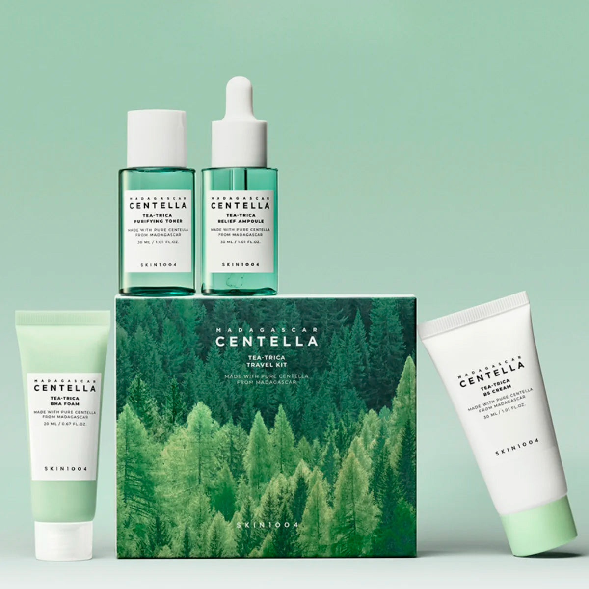 SKIN1004 Madagascar Centella Tea-Trica Travel Kit