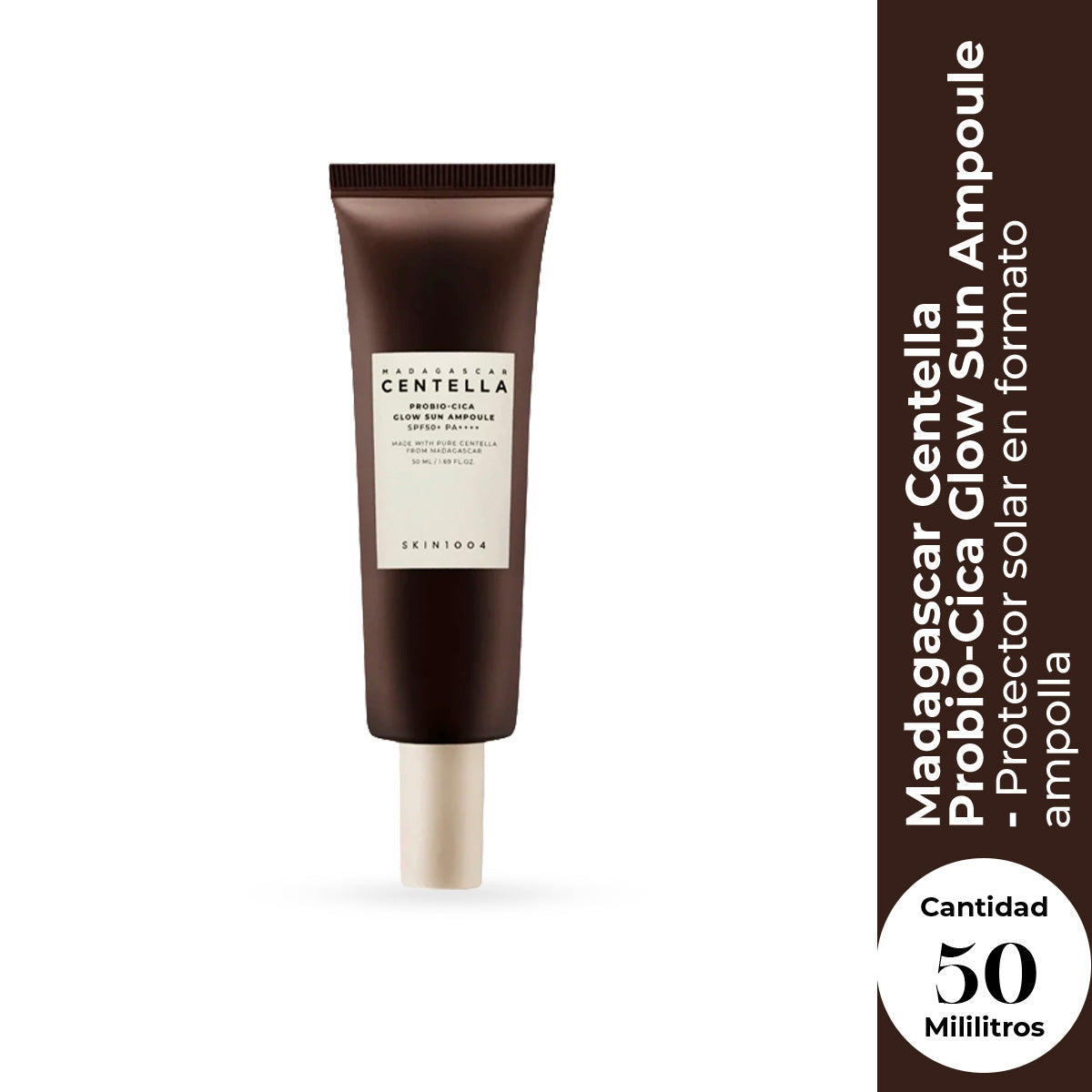 SKIN1004 Madagascar Centella Probio-cica Glow Sun Ampoule 50ml