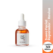 BEAUTY OF JOSEON Suero Facial Reparador - Revive Ginseng + Mucina De Caracol 30Ml