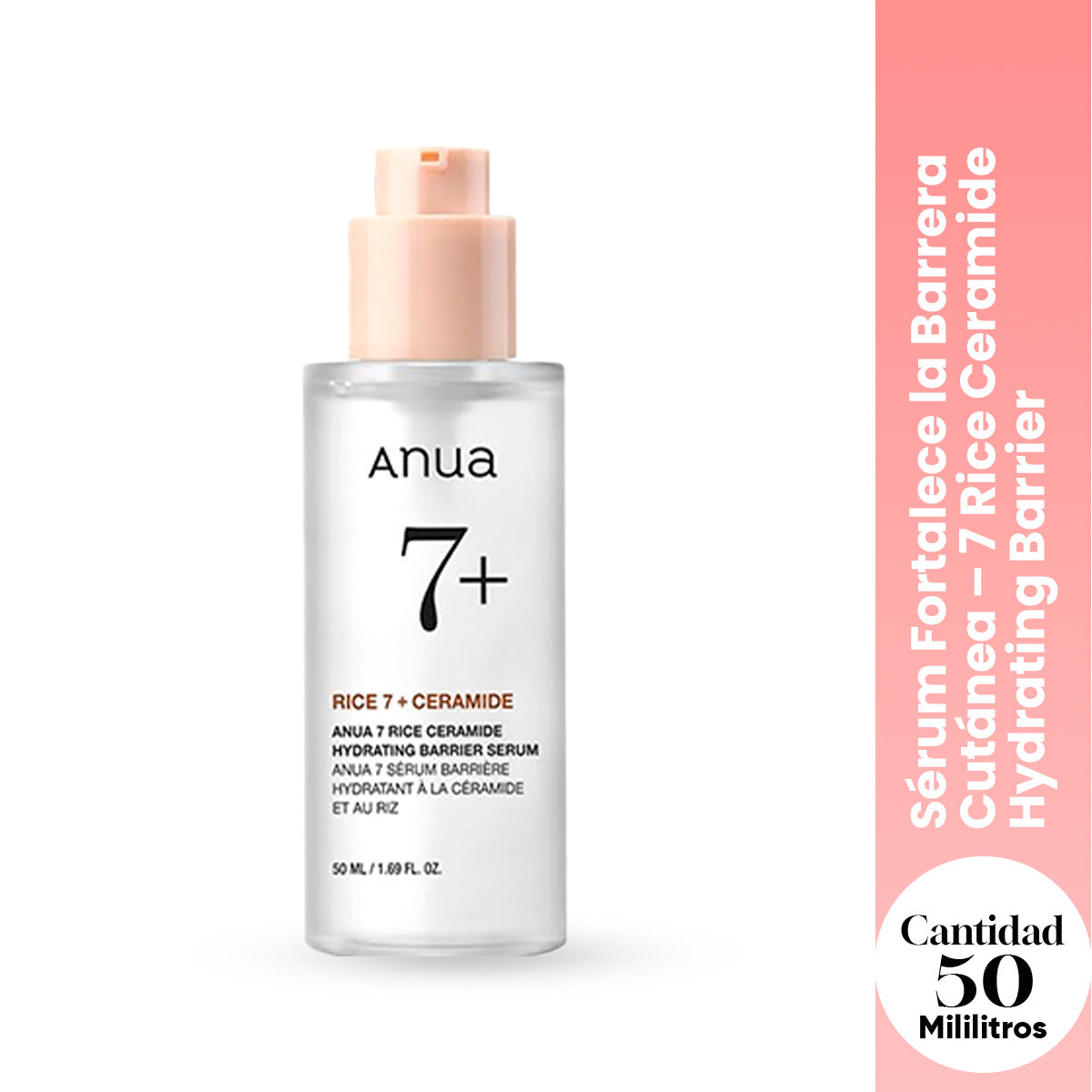 ANUA - 7 Rice Ceramide Hydrating Barrier Serum 50ml
