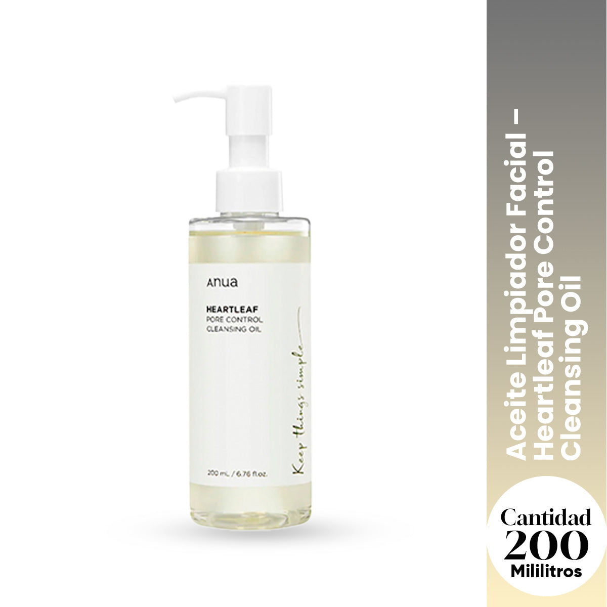 ANUA - Heartleaf Pore Control Cleansing Oil 200ml